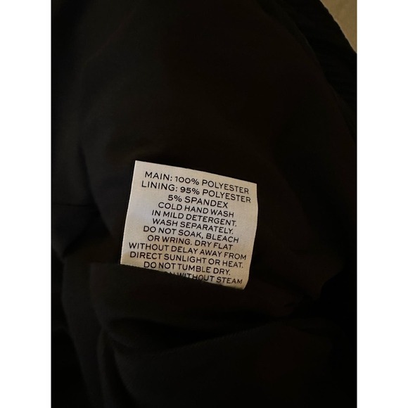 Rumer Women's Cassidy Ribbed Cutout Side Split Halter Maxi Dress Sz XS Black NWT - Picture 9 of 9